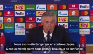 Groupe D - Ancelotti : "Un match qui nous donne beaucoup de confiance"