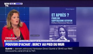 Olivia Grégoire: "La situation économique par Français (...) s'est globalement améliorée"