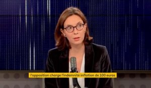 Indemnité inflation : "Tous ceux qui nous expliquent que c'est électoraliste sont ridicules", réagit Amélie de Montchalin
