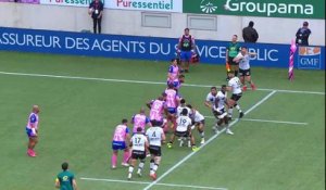 TOP 14 - Essai de Yanis CHARCOSSET (LOU) - Stade Français - LOU Rugby - J08 - Saison 2021/2022