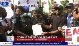 Nigeria: Des journalistes soupçonnent qu'un de leurs collègues, disparu depuis plus de 10 jours, soit retenu par les forces de sécurité et demandent aux autorités de tout faire pour le retrouver