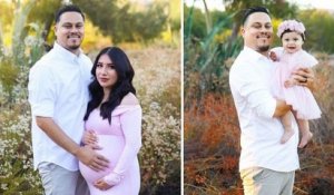 Un veuf recrée les photos de maternité avec sa fille pour rendre hommage à son épouse décédée