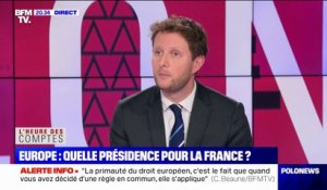 Pour Clément Beaune, un déplacement d'Emmanuel Macron en Hongrie "ne serait pas inopportun" lorsque la France prendra la présidence du Conseil de l'UE