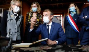 Emmanuel Macron inaugure le musée Albert Dreyfus