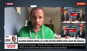 Le ministre de la Santé Olivier Véran appelle le Dr Chiche après son coup de gueule en direct dans « Morandini Live » sur CNews - VIDEO