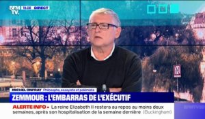 Michel Onfray sur la présidentielle 2022: "Je n'ai jamais dit que je n'excluais pas de voter pour Éric Zemmour"