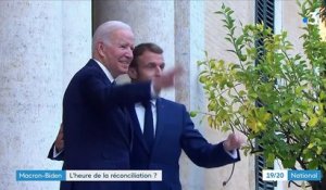 Diplomatie : entre Joe Biden et Emmanuel Macron, l'heure de la réconciliation ?