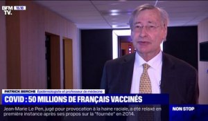 Covid-19: pour l'épidémiologiste Patrick Berche, "c'est une très bonne nouvelle" d'avoir dépassé les 50 millions de Français vaccinés