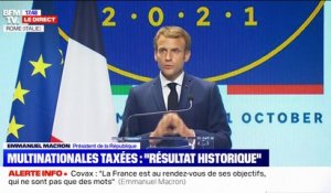 Covax: Emmanuel Macron assure que "la France est au rendez-vous de ses objectifs, qui ne sont pas que des mots"
