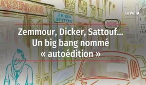 Zemmour, Dicker, Sattouf... Un big bang nommé « autoédition »