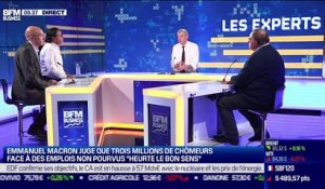 Les Experts : Macron juge que 3M de chômeurs face à des emplois non pourvus "heurte le bon sens" - 10/11