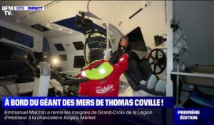 Transat Jacques-Vabre: le skipper Thomas Coville nous explique comment piloter un Ultim