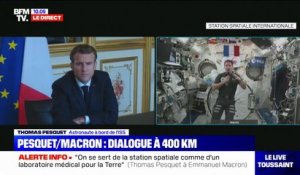 "On voit les effets néfastes": Thomas Pesquet alerte Emmanuel Macron sur les signes visibles du réchauffement climatique