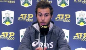 ATP - Rolex Paris Masters 2021 - Hugo Gaston est en quarts : "C'était quelque chose de dingue de jouer devant un public comme ça"
