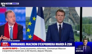 Covid-19, économie, réformes... Emmanuel Macron s'exprimera mardi à 20h depuis l'Élysée