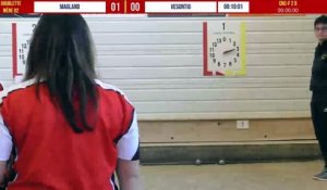 MAGLAND vs VESONTIO doublettes : Championnat National des Clubs de Pétanque Féminins - 2ème Division - Groupe D à Cluses