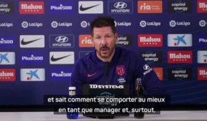 Atl. Madrid - Simeone : "Xavi connaît le Barça comme personne"