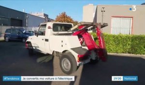 Isère : des anciens véhicules utilitaires transformés en véhicules électriques
