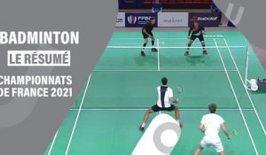 Résumé des championnats de France de badminton 2021