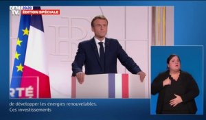 Emmanuel Macron annonce vouloir "relancer la construction de réacteurs nucléaires" en France