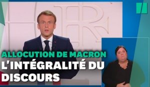 Retrouvez l'intégralité du discours d'Emmanuel Macron du 9 novembre 2021