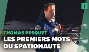 Thomas Pesquet s'exprime pour la première fois depuis son retour sur Terre