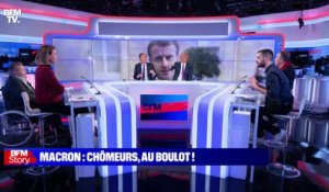 Story 3 : Emmanuel Macron veut mettre les chômeurs au travail - 10/11