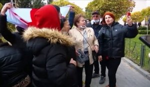 Géorgie : les soutiens de Mikheïl Saakachvili manifestent à Tbilissi