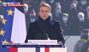 Emmanuel Macron: "Serions-nous là sans Hubert Germain ?"