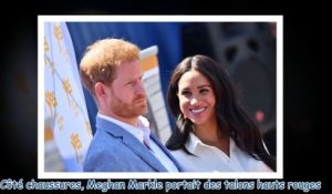 Meghan Markle éblouissante en robe rouge - cet accessoire de Diana à 20.000 euros qu'elle portait po