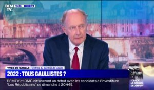 Pour Yves De Gaulle, les hommes politiques français "ne savent pas pourquoi ils se réclament du général De Gaulle"