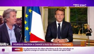 Nicolas Poincaré : Pourquoi Macron a changé le bleu du drapeau français ? - 15/11