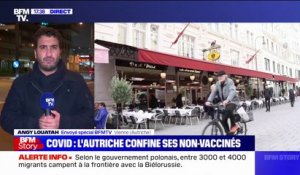 En Autriche, c'est la première journée de reconfinement des non-vaccinés