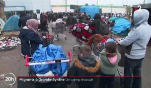 Grande-Synthe : plus de 1 000 migrants évacués d'un campement, les premières personnes déjà de retour sur place