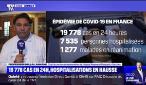 Pr Djillali Annane: "Il est possible que la progression de l'épidémie va peser sur notre activité à l'hôpital et en réanimation"