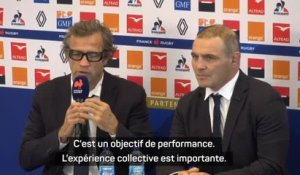XV de France - Galthié : "Un choix de performance"