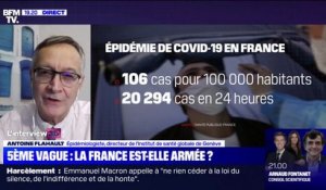 Covid-19: "Avec la levée du frein estival, le pass sanitaire n'est pas suffisant", explique l'épidémiologiste Antoine Flahault