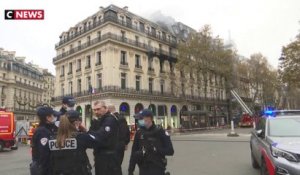 Paris : incendie à l'Opéra Garnier