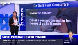 Covid-19: quand faire sa 3e dose pour éviter la désactivation de son pass sanitaire ?