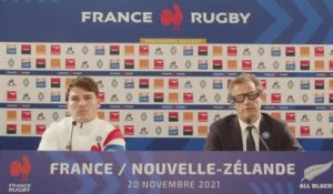 XV de France - Galthié : “Jaminet a rendu une performance de très, très haut niveau”