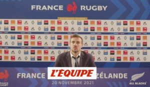 Jaminet : « La notion de plaisir a pris tout son sens » - Rugby - Tests - France
