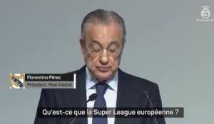 Real Madrid - Pérez : "La Super League, c'est aussi la liberté"
