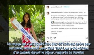Miss France 2022 - Miss Tahiti a perdu connaissance à son arrivée à La Réunion