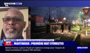 Claude Copel (secrétaire régional Martinique SGP Police): "On a été reçus avec des tirs à balle réelle"