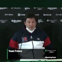 Coupe Davis 2021 - Sébastien Grosjean : "Hugo Gaston fait parti de l'équipe et il reste avec nous et l'équipe de France jusqu'au bout"