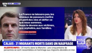 Naufrage d'un bateau de migrants: pour Marlène Schiappa "c'est un drame auquel on ne s'habituera jamais"
