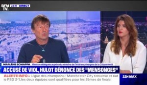 Marlène Schiappa espère que "la justice ouvrira une instruction" s'il y a "des éléments" contre Nicolas Hulot