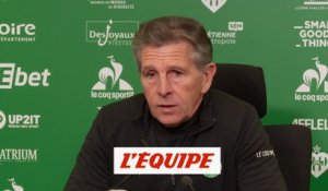 Puel : « Si on peut être actifs, ce sera sous forme de prêts » - Foot - L1 - Saint-Étienne