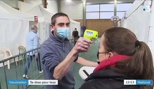 Covid-19 : la troisième dose accessible à tous en France