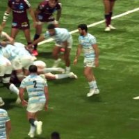 TOP 14 - Essai de Camille CHAT (R92) - Racing 92 - Union Bordeaux-Bègles - J11 - Saison 2021/2022